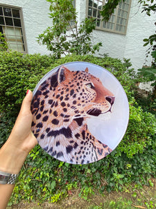 Garden Leopard 10" Dinner Plate