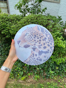 Garden Leopard 10" Dinner Plate