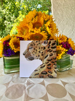 Load image into Gallery viewer, Leopard Portrait Wall Square
