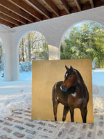 Load image into Gallery viewer, Mocha Horse Portrait
