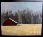 Load image into Gallery viewer, Red Barn on the Prairie
