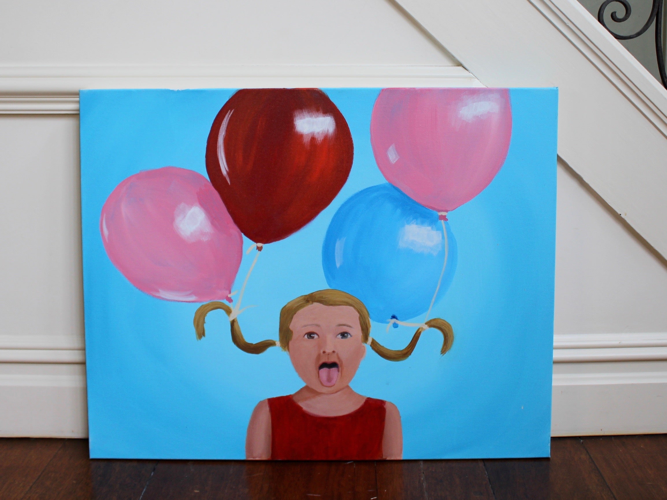 Girl with Balloons