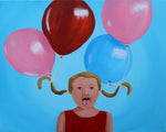 Load image into Gallery viewer, Girl with Balloons
