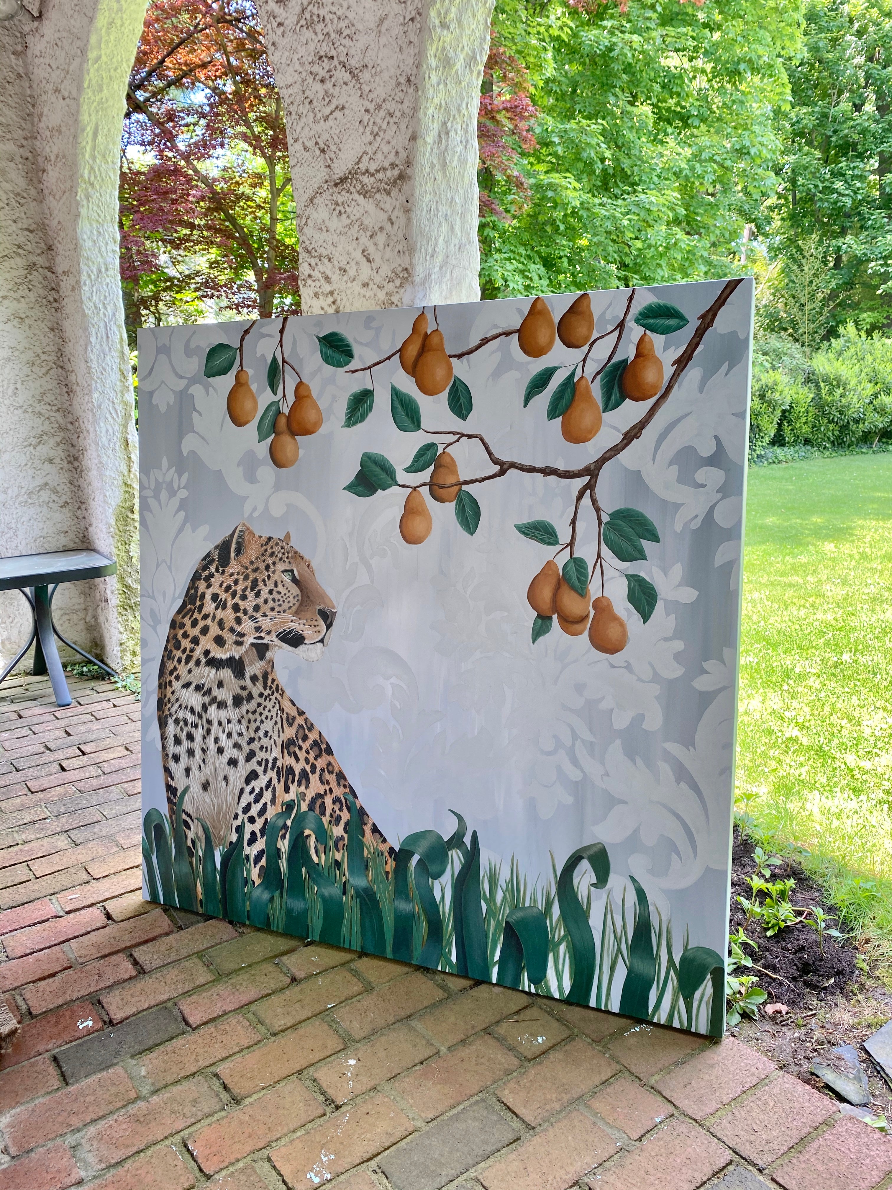 Leopard in the Garden